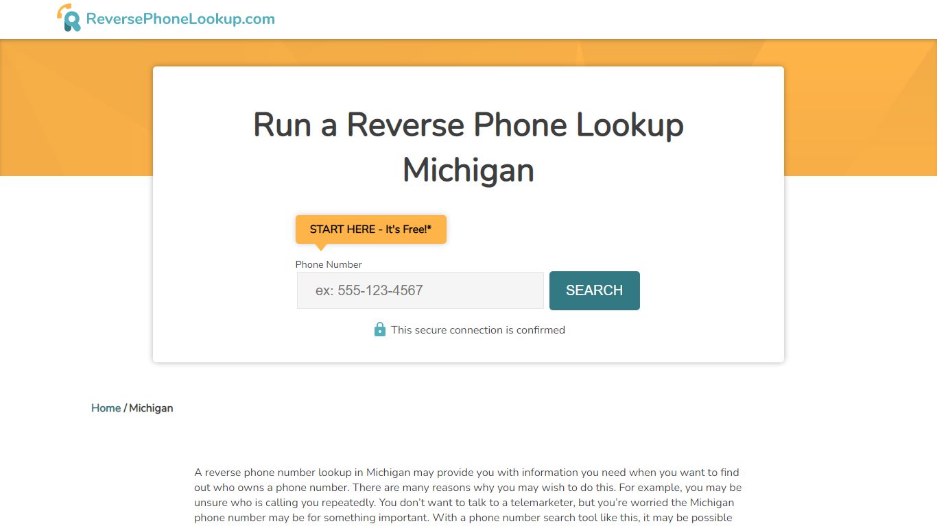 Michigan Reverse Phone Lookup - Search Numbers To Find The Owner